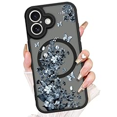 Black(Floral Butterfly)