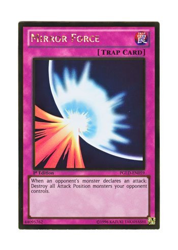 Amazon.co.jp: 遊戯王 英語版 PGLD-EN059 Mirror Force 聖なる