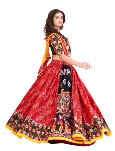 Indian Ready to Wear Lehenga Choli for Women – Flared Party Night & Navratri Wear with Stitched Blouse-6