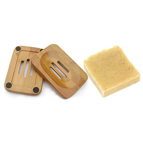 Mijo No.04 Ringelblumenseife mit Ziegenmilch, handgemachte Naturseife mit Bio Olivenöl, ohne Palmöl ca. 100g + Schale Cover