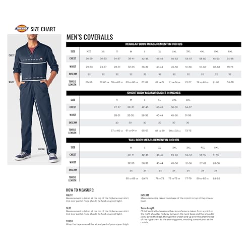 Combinaison isolée Dickies TV239 vêtement de travail chaud Medium x Tall noir