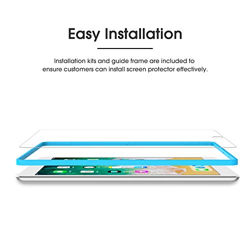Omoton [3 Pack] Screen Protector For Ipad 6Th Generation, Tempered Glass Screen Protector Compatible With Apple Ipad 5Th Generation/Ipad Pro 9.7 / Ipad Air 2 / Ipad Air 9.7 Inch #TOP3