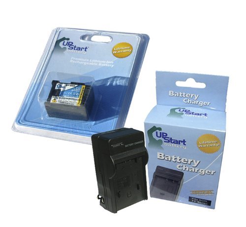 Canon BP-808 Digital Camcorder Batteries and Charger Replacement (Decoded, 890mAh, 7.4V, Li-ion) - Compatible with Canon FS21, XA10, VIXIA HF G20, VIXIA HF G10, VIXIA HF S100, FS200, FS100, HF200