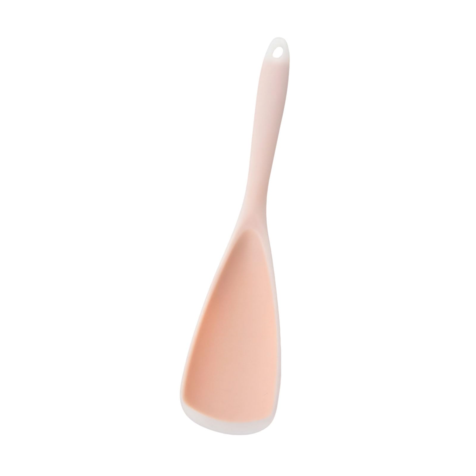 Osniyaw Translucent Orange Silicone Duckbill Spatula For Non-Stick Cookware, Heat Resistant Mixing Spoon, Multi-Purpose Kitchen Helper, Flexible Kitchen Tool