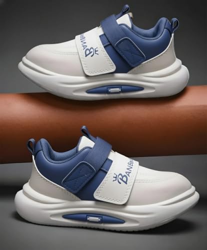 Image of Fabbmate Kid Sneakers Shoes, Comfort Shoes with Velcro Strap for Boys and Girls