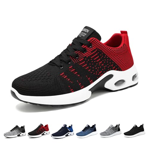 Bowling Shoes Men Orthopedic Right Handed Men's Bowling Shoe Wide Width Sneakers Lightweight Tennis Gym Workout Sneakers