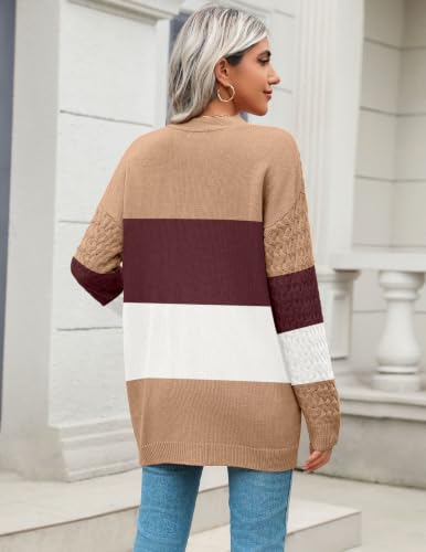 Image of Zeagoo Cardigan Sweaters for Women Long Sleeve Fall Clothes Button Down Top