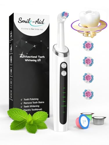 Rechargeable Teeth Whitening Polisher Kit