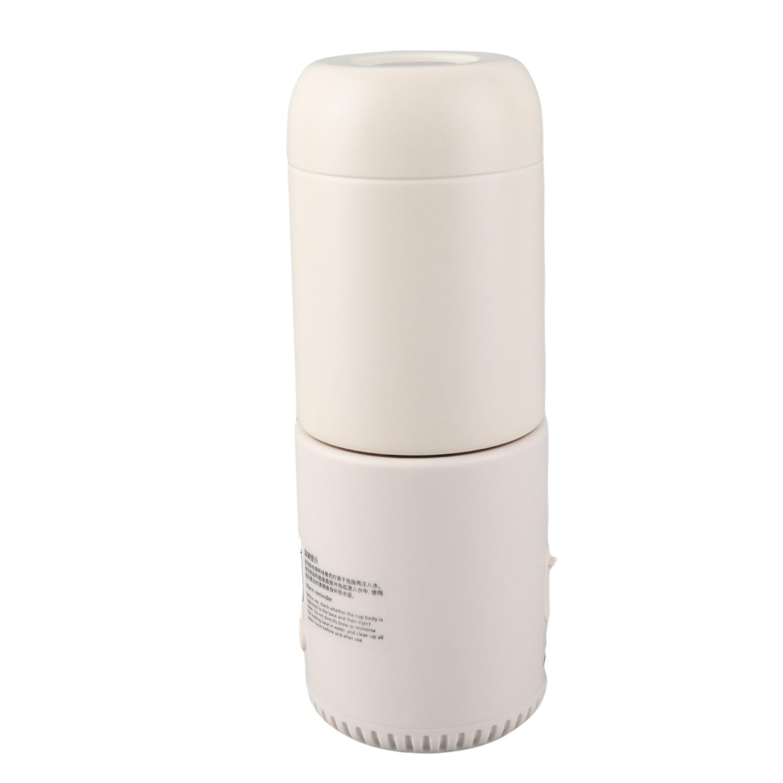 Termo Eléctrico de Viaje sin Cable Calentamiento Portátil, Calienta Agua Mantiene Temperatura Constante Taza Controlada 400 ml para Excursiones Oficina