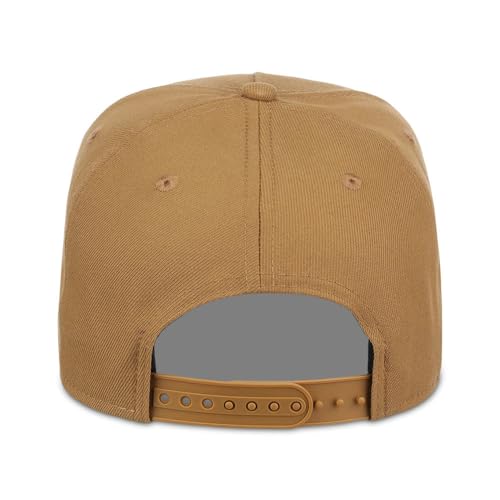 Image of Lids Blank Hook Shot A-Frame Adjustable Snapback Hat - Breathable Mesh & Lightweight | Curved Bill | One Size Fits Most