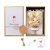 OYAYUN Caja de regalo de cumpleaños, embalaje creativo de regalo de dinero, caja de regalo de feliz cumpleaños que contiene tubos de ensayo, flores secas, tarjetas de felicitación, regalos divertidos