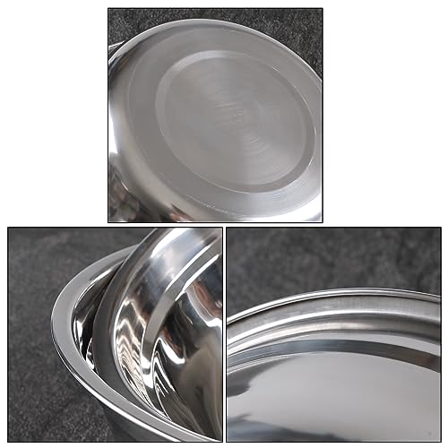 Set de 4 tazones de acero inoxidable para servir miniatura 3