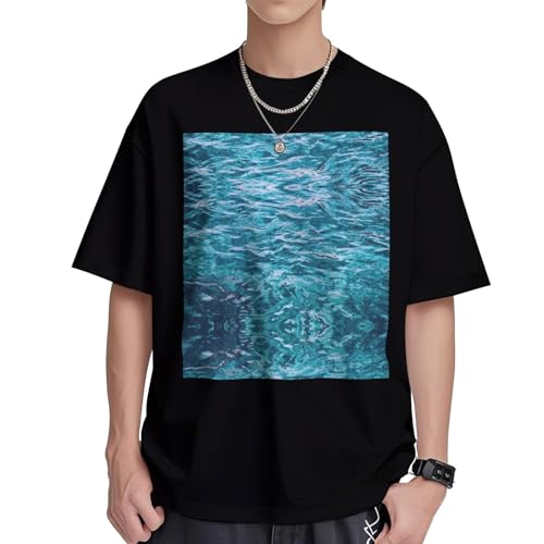 T-shirt respirant homme contre la chaleur coton frais coupe droite S-XL
