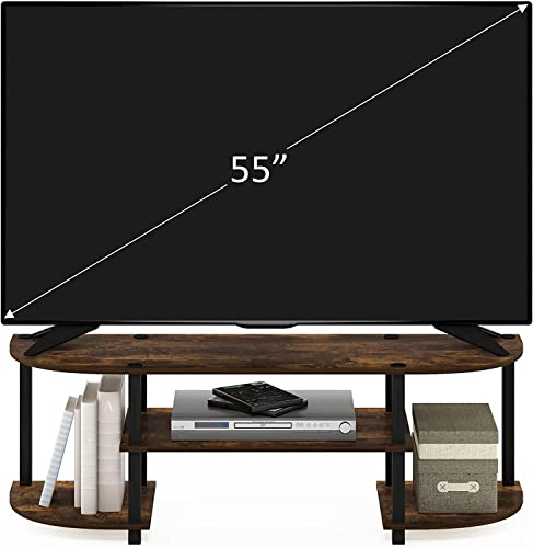 undefined フリノ(Furinno) テレビ台 Turn-S-Tube アンバーパイン/ブラック エンターテイメントセンター ワイド 【日本正規輸入品】 の商品画像 2