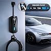 Tera Electric Car Charger Portable: Level 2 Level 1 J1772 EV Charger 16A 10A 8A 110V 240V Charging Station Indoor Outdoor ETL Certified NEMA 14-50 Plug NEMA 5-15 23FT Cable P02