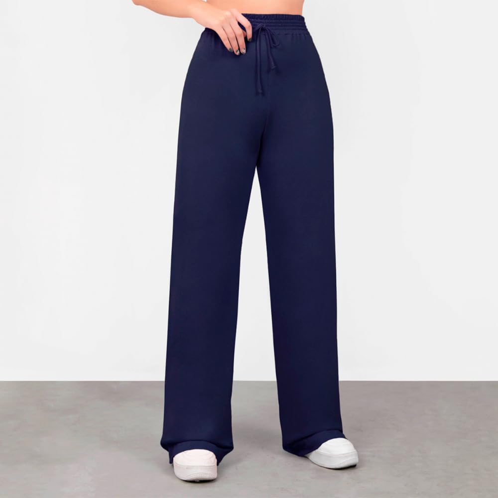 Calça Moletinho Pantalona Wide Leg Moletom Feminina Cós Largo Corte a Fio Sem Felpa em promoção! Veja a oferta e mais achadinhos de Calças 4 Hoje é o melhor dia para comprar Calça Moletinho Pantalona Wide Leg Moletom Feminina Cós Largo Corte a Fio Sem Felpa com aquele preço maroto! Promoção! Aproveite a oferta! 4
