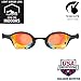 ARENA Cobra Ultra Swipe Mirror Unisex Race Schwimmbrille für Erwachsene, Taucherbrille mit Gebogenen Spiegelgläsern, Anti-Beschlag, UV-Schutz, 5 Austauschbare Nasenstege