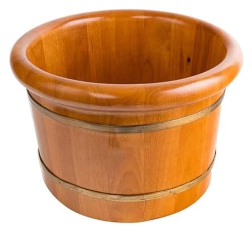 Tina para pies de madera maciza, spa para masaje y pedicura