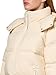 Lacoste Women's Relaxed Fit Hooded Down Jacket, White, 2