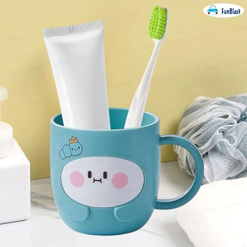Image of FunBlast Milk Mug for Kids - 350 Ml; Unbreakable Mug for Kids, Milk Mugs for Kids Unbreakable - Milk Drinking Cup for Kids (SeaGreen2)