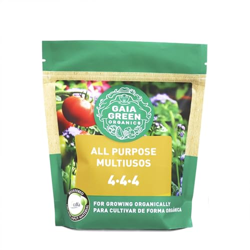 Gaia Green All-Purpose Soil Supplement for Resilient Crop Growth Ideal for Household Plants, Urban Gardens, Lawns, and Greenhouses, 500 Grams