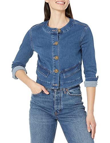 NIC+ZOE Women's Top It Off Denim Jacket