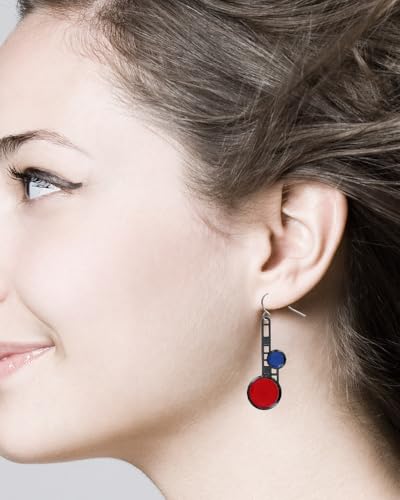 Frank L. Wright Coonley Playhouse Earrings3