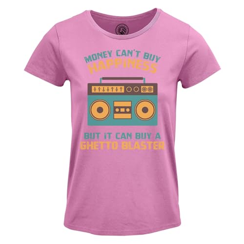T-Shirt Femme Col Rond Ghetto Blaster pour éviter les looks banals