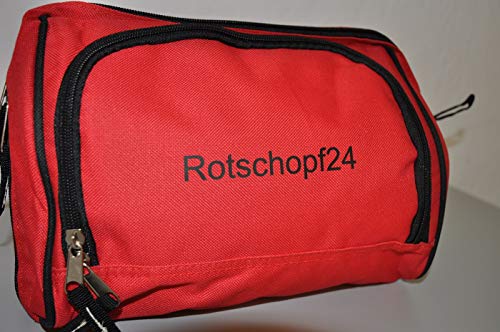 Rotschopf24 Edition: Profi Hunde Schermaschine MAX 50+ mit 8 extra Metallaufsteckkämme + Tasche. Stärker als Moser MAX50