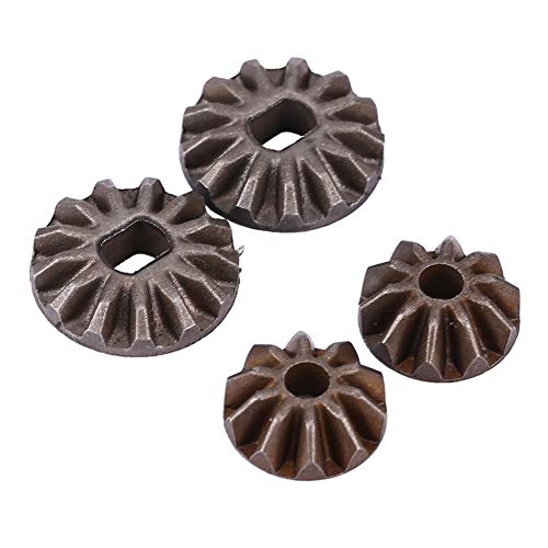 Preisvergleich Produktbild Dilwe RC Auto Kegelradgetriebe, Metall Differential Kleines Kegelradgetriebe für HIMOTO / E10MTL / E10MT / E10BP 1 / 10 Skala RC Car Upgrade Zubehör