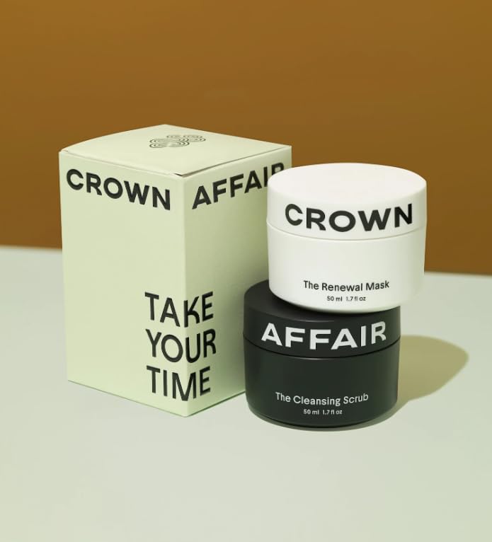 Miniatura 1 de Crown Affair The Mini Treatment Duo - Exfoliante para el cuero cabelludo y mascarilla para el cabello