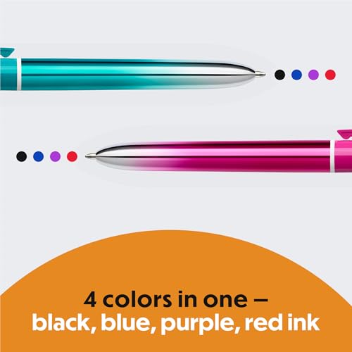 BIC 4-Color Retractable Ballpoint Pens, Medium Point, 1.0mm, 12-Count - image 4