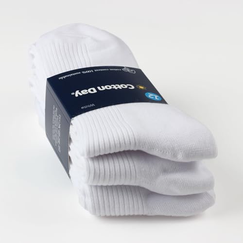 image for COTTON DAY Kids Girls Soft Knee High School Uniform Dress Socks Seamle