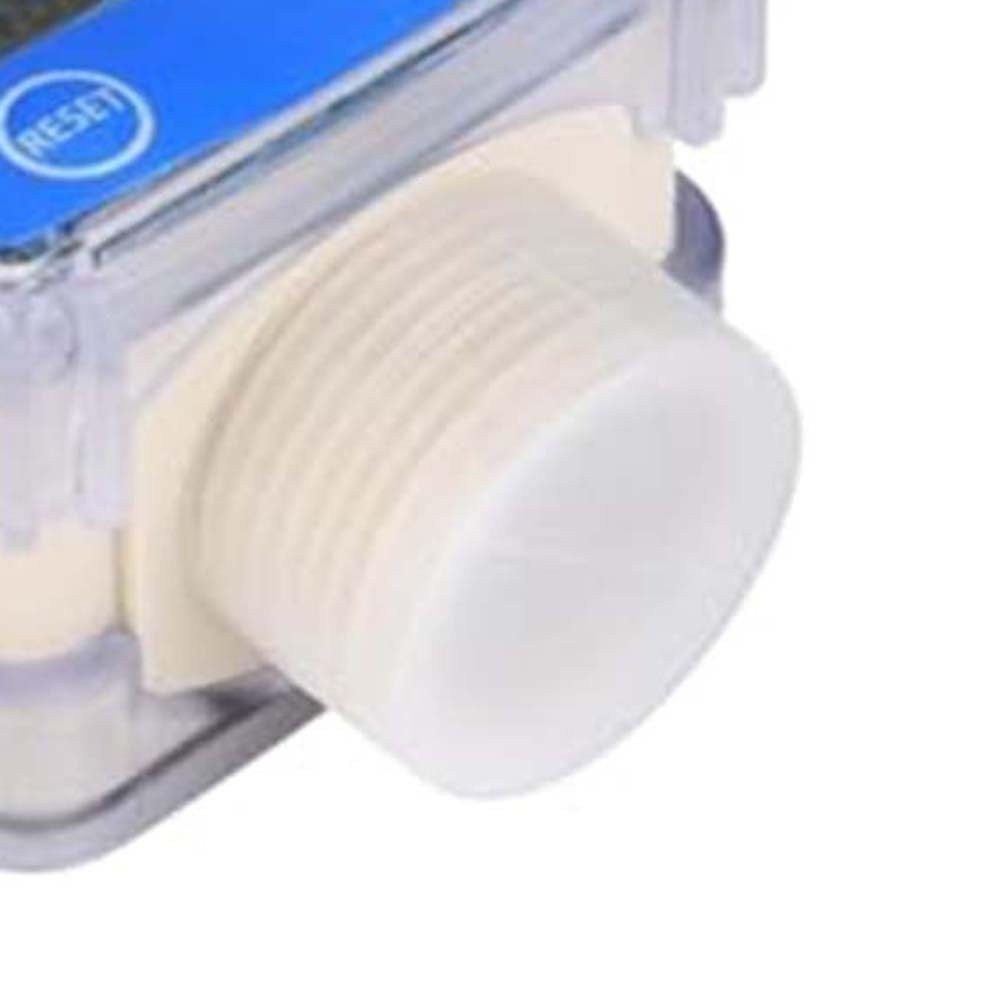 Misuratore di portata digitale K24 per olio e carburante, display LCD, dati in tempo reale, sensore di flusso d'acqua accurato per monitoraggio diesel e benzina, blu