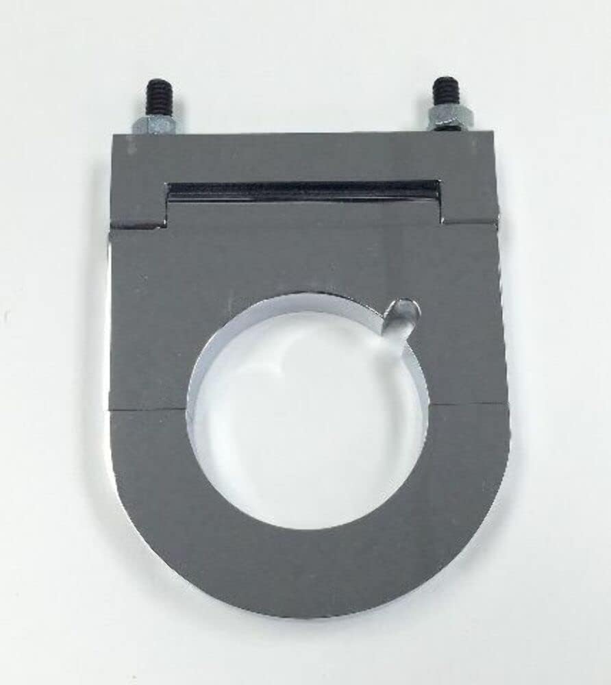 Hot Rod Chrome Aluminum 2 x 2 1/2 Inch Steering Column Drop W/Key Notch