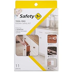 Safety 1st Tool Free Kitchen Safety Kit, White