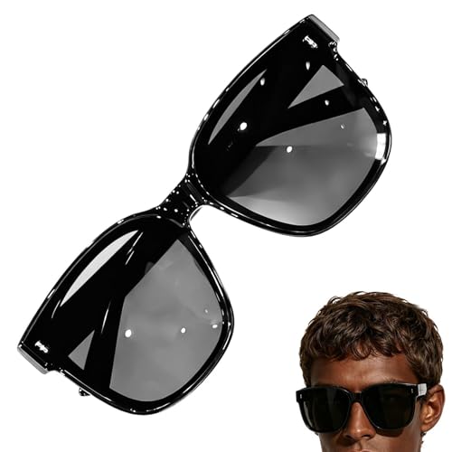 Lesunbak Gafas de sol polarizadas para hombre, con elegante protección UV, sin rebote, gafas de sol de gran tamaño, para pesca, al aire libre, golf, playa, correr, ciclismo, senderismo