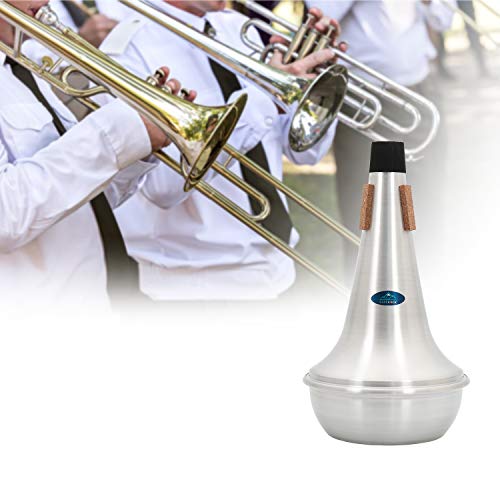Eastrock Lightweight Aluminum Trombone Practice Mute Trombone Straight Mute thumb #5