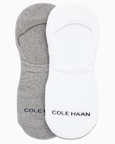 Cole Haan Men's No Show Comfort Cushion Liner Socks (2 Pairs)4