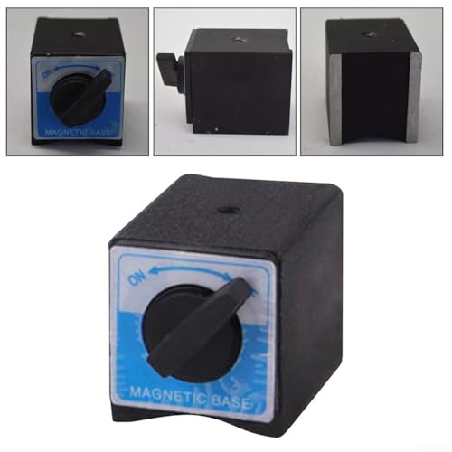 Magnetfuß mit starkem Magnet, M8 x 1, 25 Gewindelöcher, kompakt & präzise