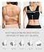 BRABIC Post Surgery Compression Bras for Women Front Closure Mastectomy Bra with Wide Adjustable Straps Wirefree, Black, S