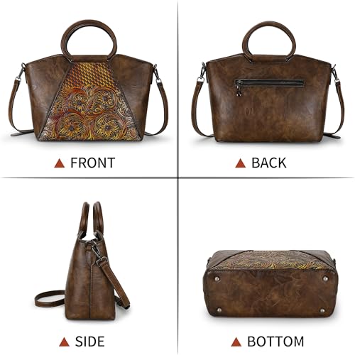 Bolso Satchel para Mujer con Asa Superior y Correa miniatura 3