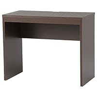 Amazon.co.jp: 不二貿易 デスク 幅90cm ブラウン シンプル 98681