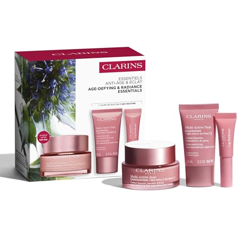 Clarins Multi-Active Day Moisturizer with Niacinamide | Smooth Fine Lines | Visibly Tighten Pores | Even Tone and Texture | Boost Glow | Strengthen Moisture Barrier