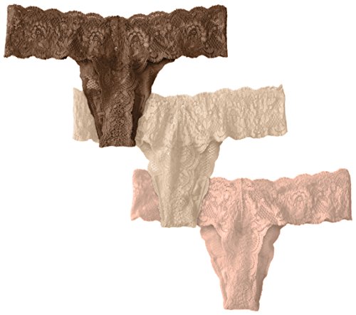 Image of Cosabella Women's Never Say Never Cutie 3 Pack Low Rise Thongs