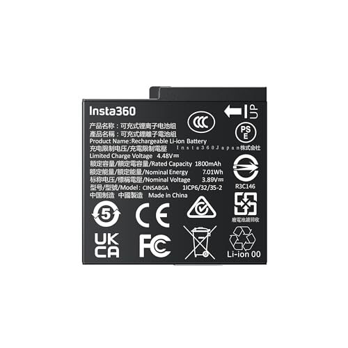 INSTA360 7.01WH 4.48V 1800MAH Rechargeable Battery for ACE PRO 2 Action Camera