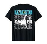 Kasachstan Fußball-Liebhaber-Trikot – Kasachstanische Fußballfans T-Shirt