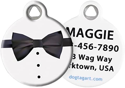 Tuxedo Personalized Pet ID Tag for Dogs & Cats - Small