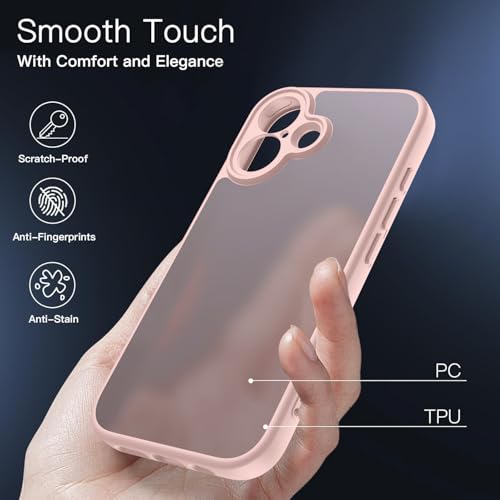 Coque iPhone 16 Plus antichoc de protection rigide translucide - 4