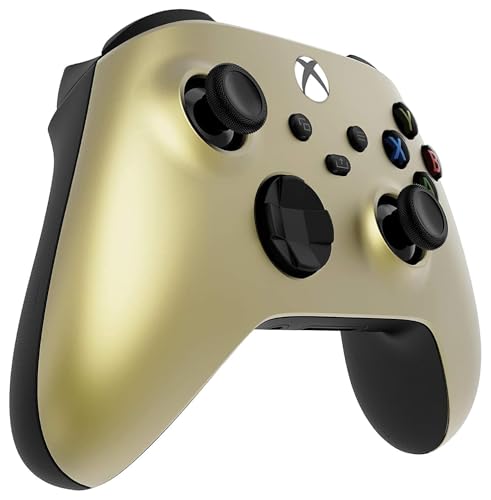 Image of Custom Controllerzz Wireless Controller for Microsoft Xbox Series X /S & Xbox One - Soft Touch Feel - Custom Xbox Series X /S Controller (X /S Matte Gold)
